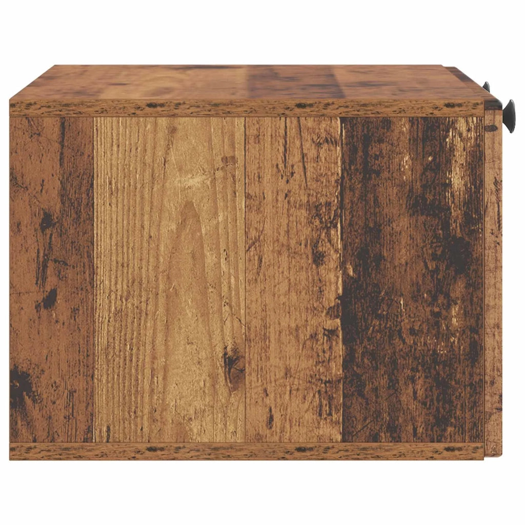 Mobile Porta TV da Muro Legno antico 59,5 x 41 x 30 cm