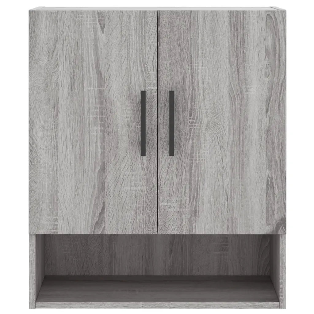 Armadietto a Muro | Mobile a Parete Grigio Sonoma 60x31x70cm in Legno Multistrato