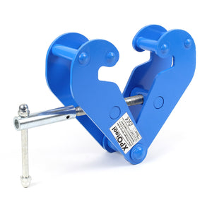 Morsetto per travi max 2 t per sollevamento carichi larghezza flangia 75-230mm Pinza