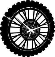 Orologio a Parete con Disco in Vinile per Motori e Motocicli
