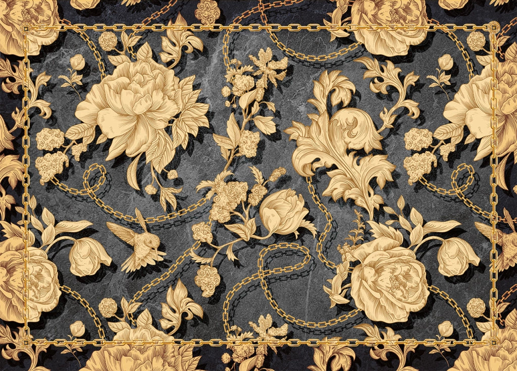 Tappeto Arredo Antiscivolo Da Camera E Salotto Linea D'artista By Suardi - 100x160 - Versaille