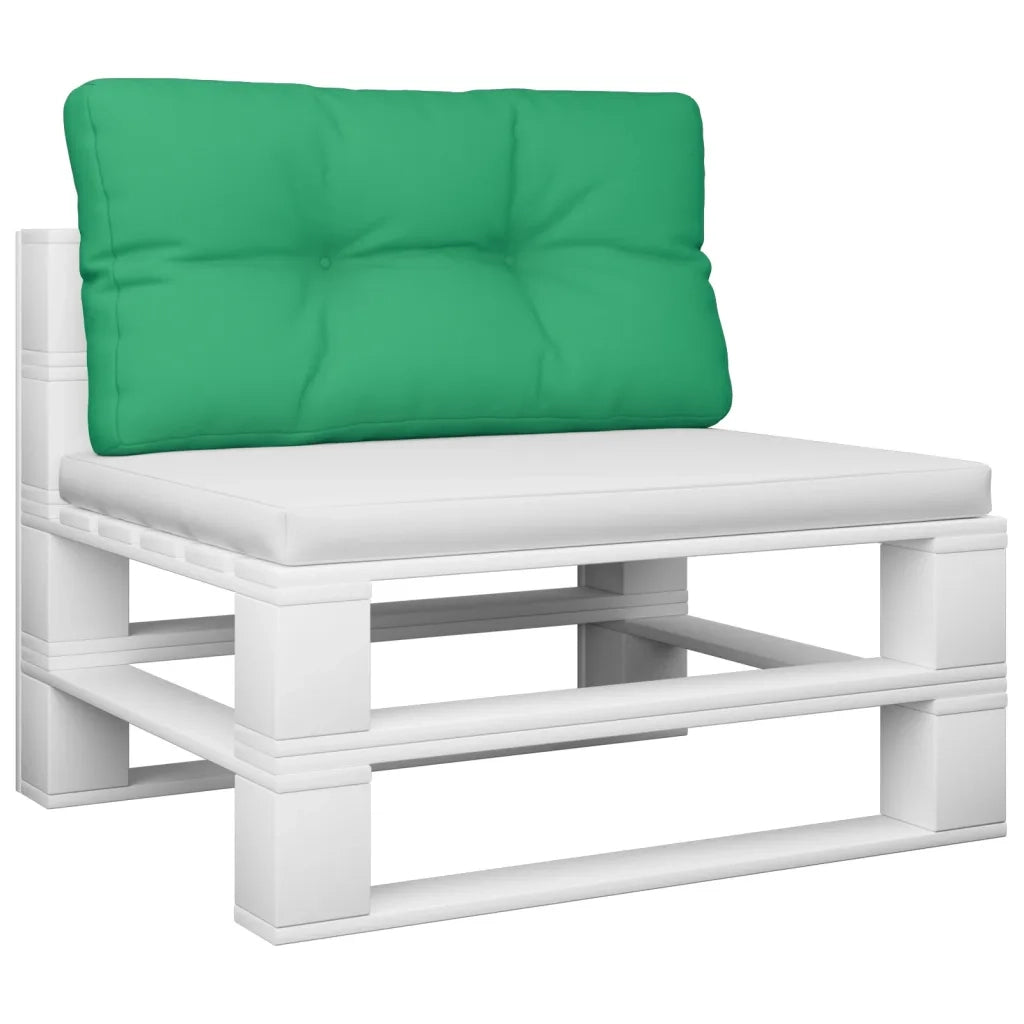 Cuscino per Pallet Verde 80x40x12 cm in Tessuto 314467