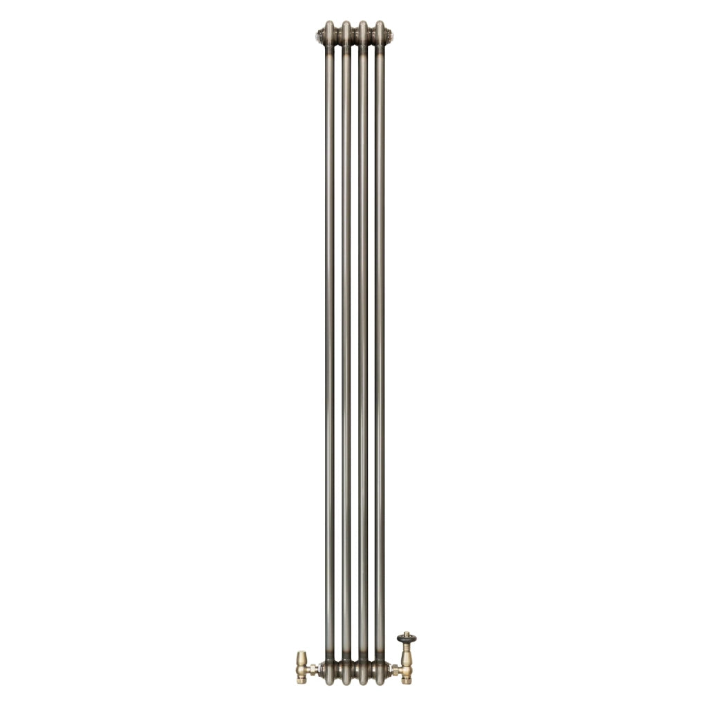 Radiatore 2 Colonne Verticale Metallo Grezzo 1800 x 200 mm TRV