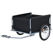 Rimorchio da Bici Nero e Grigio 65 kg CFW8643333