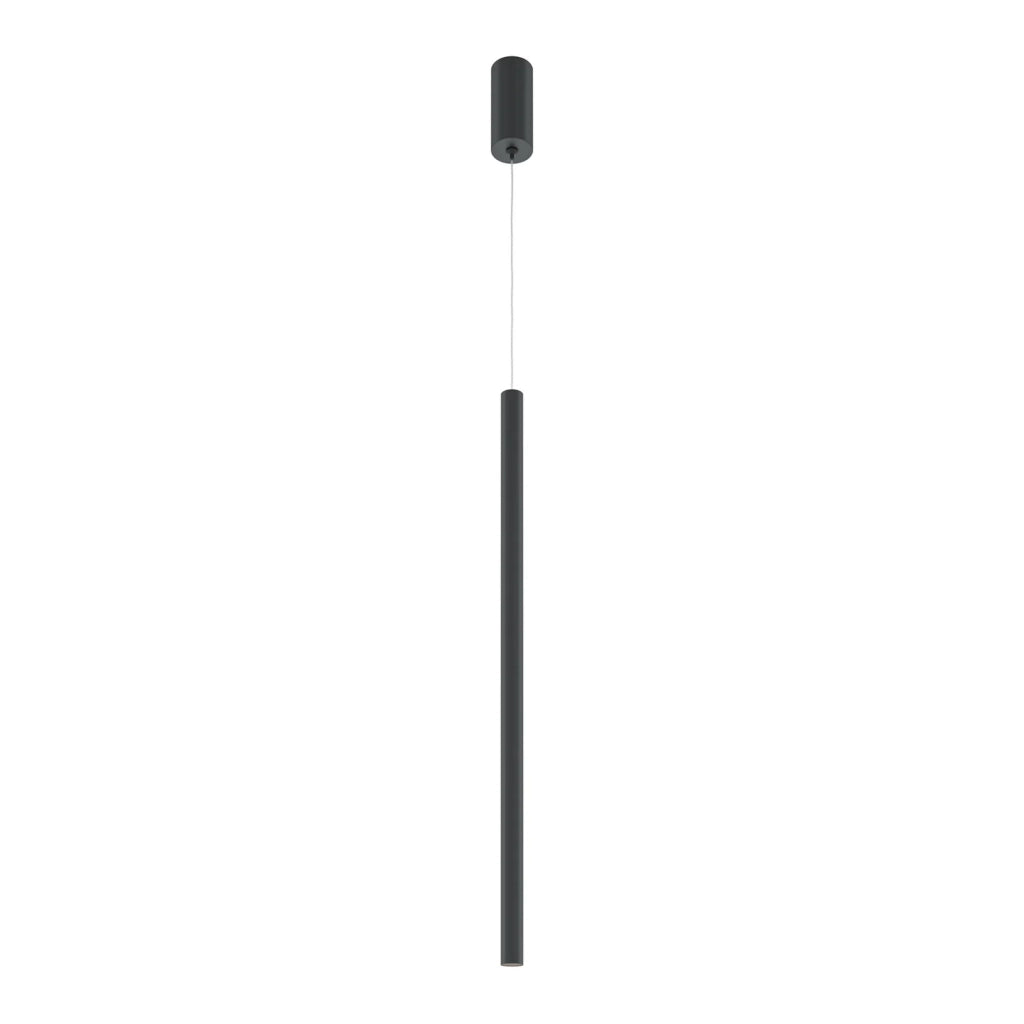 Maytoni Lampadario moderno Pro Extra 1 luce LED integrato nero metallo