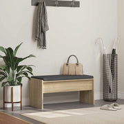 Panca per ingresso con cuscino Rovere Sonoma 83 x 38 x 40 cm 891554