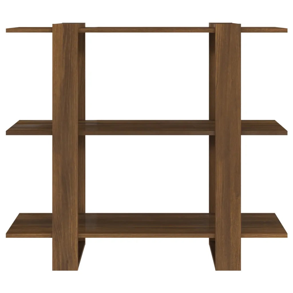 Libreria/Divisorio Rovere Marrone 100x30x87 cm 813568