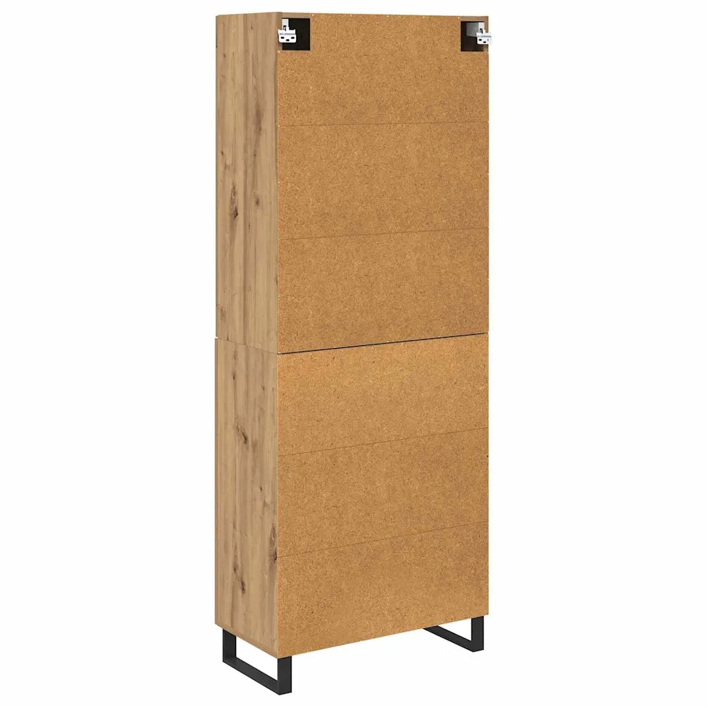 Credenza con cassetto Rovere artigianale 69,5 x 34 x 180 cm 3416055