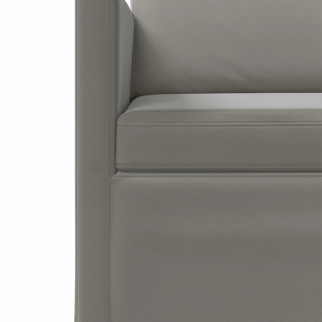 Set di divani 2 pcs Grigio Chiaro Velluto (V) 3433203