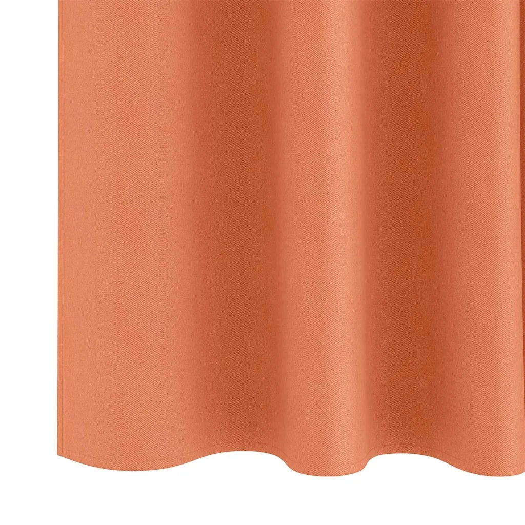 Tende Blackout con Anelli 2 pcs Terracotta 260 x 140 cm 4107527