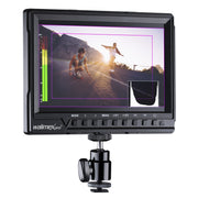 Full HD Monitor Director III (incl. 1x batteria ricaricabile, con ingresso HDMI e AV, pannello IPS, 7 pollici) nero, 21327