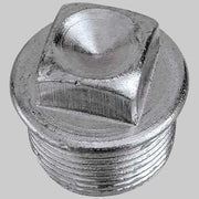 TAPPO MASCHIO ACCIAIO - 1/4 - 1 pezzi - MADE IN ITALY