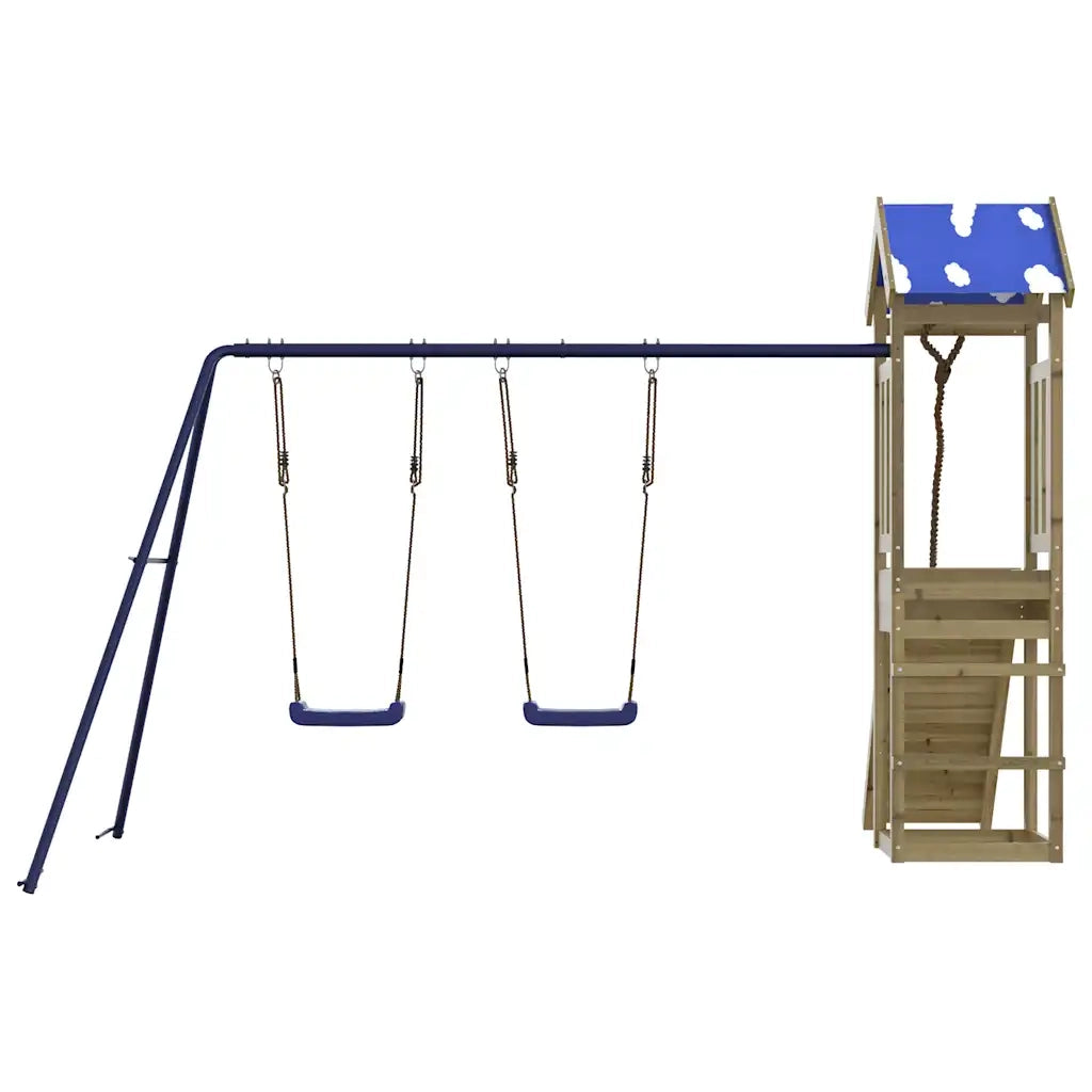 Set da Gioco da Esterno in Legno di Pino Impregnato 3278952