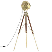 Lampada a Treppiede a Pavimento Legno Massello di Mango 193 cm cod mxl 72605