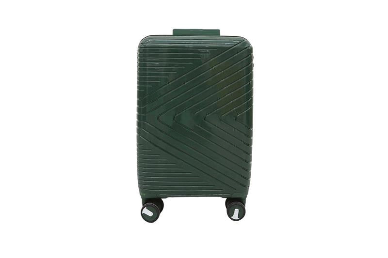 COVERI TROLLEY CARLOS VERDE ABS 4 RUOTE REMOVIBILI 50X25X56H CM