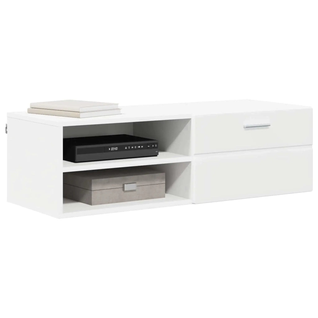 Armadio in Legno Bianco 100,5 x 39 x 30 cm Legno multistrato CFW2215579