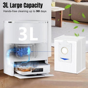 Sacchi di polvere per DEEBOT X2 X2 Omni X2 Pro DEX86 - 12 pezzi - Pezzi di ricambio - Stazione auto-riparatrice DDB030025