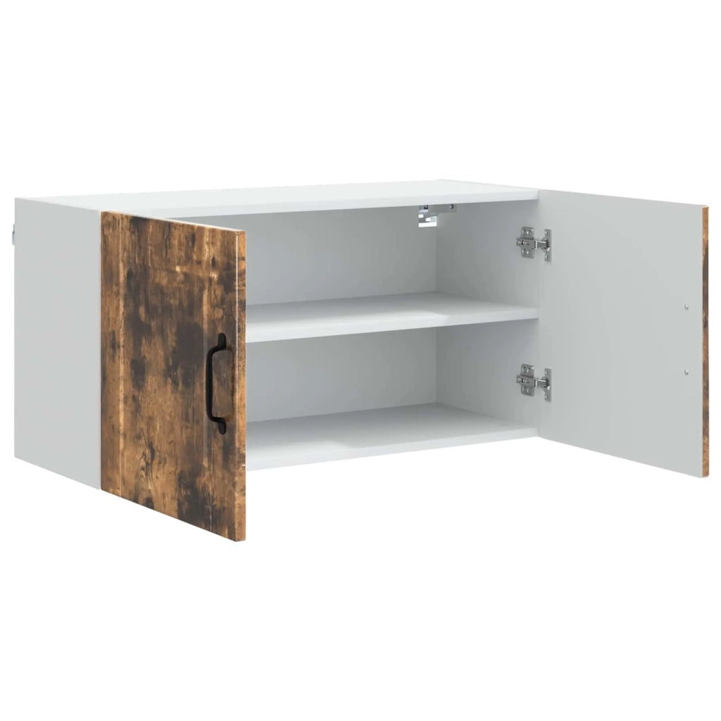 Armadietto a muro PORTO Rovere fumé 80 x 31 x 40 cm