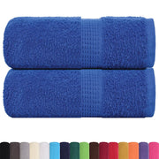 vidaXL Asciugamani da bagno 2 pz FROGN Blu 30x30 cm 100% Cotone