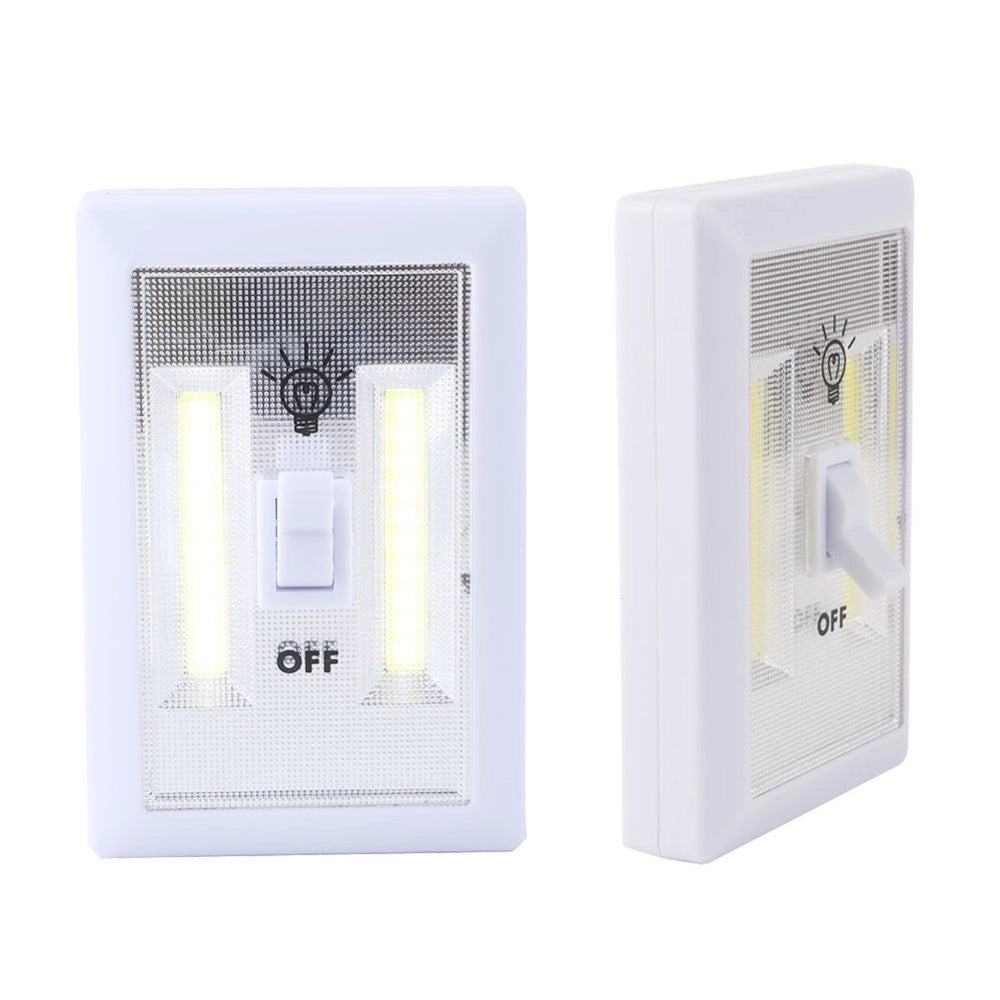 Trade Shop - Luce A Led Cob Switch 2 Strip Led Luce Armadio Cantina Credenza Casa 200 Lumens -