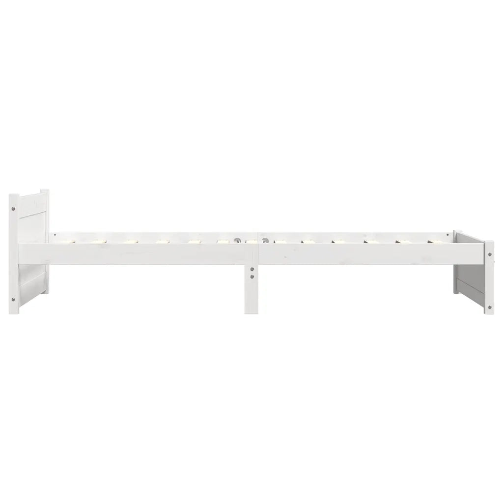 Giroletto Bianco in Legno Massello 100x200 cm 815035