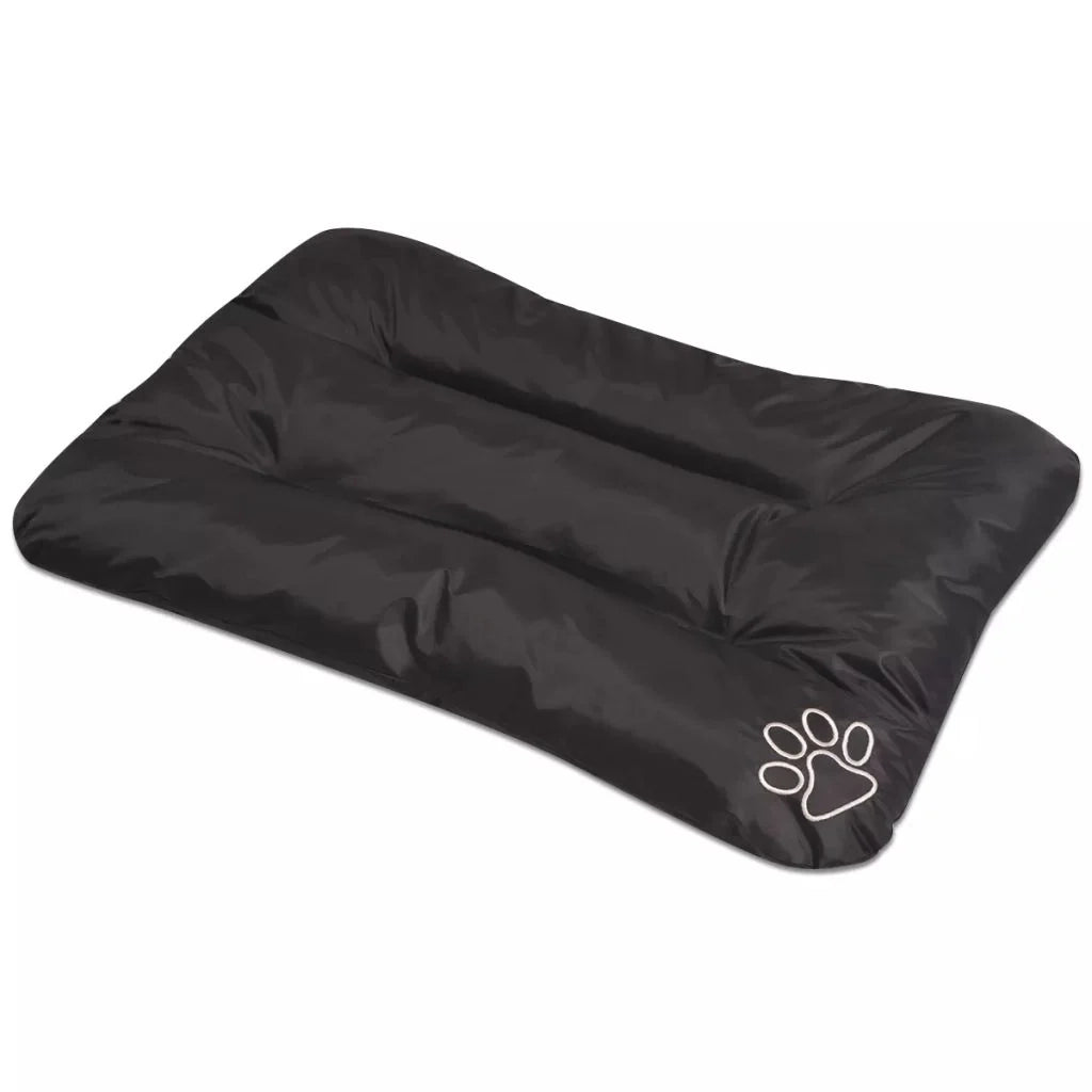 Materasso per cani 90 x 60 x 8 cm nero 02_0001595