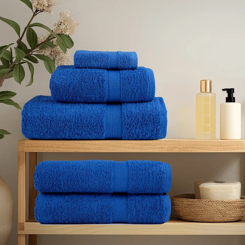 Asciugamani per sauna FROGN 2 pezzi Blu 80x200 cm 360 g/m2