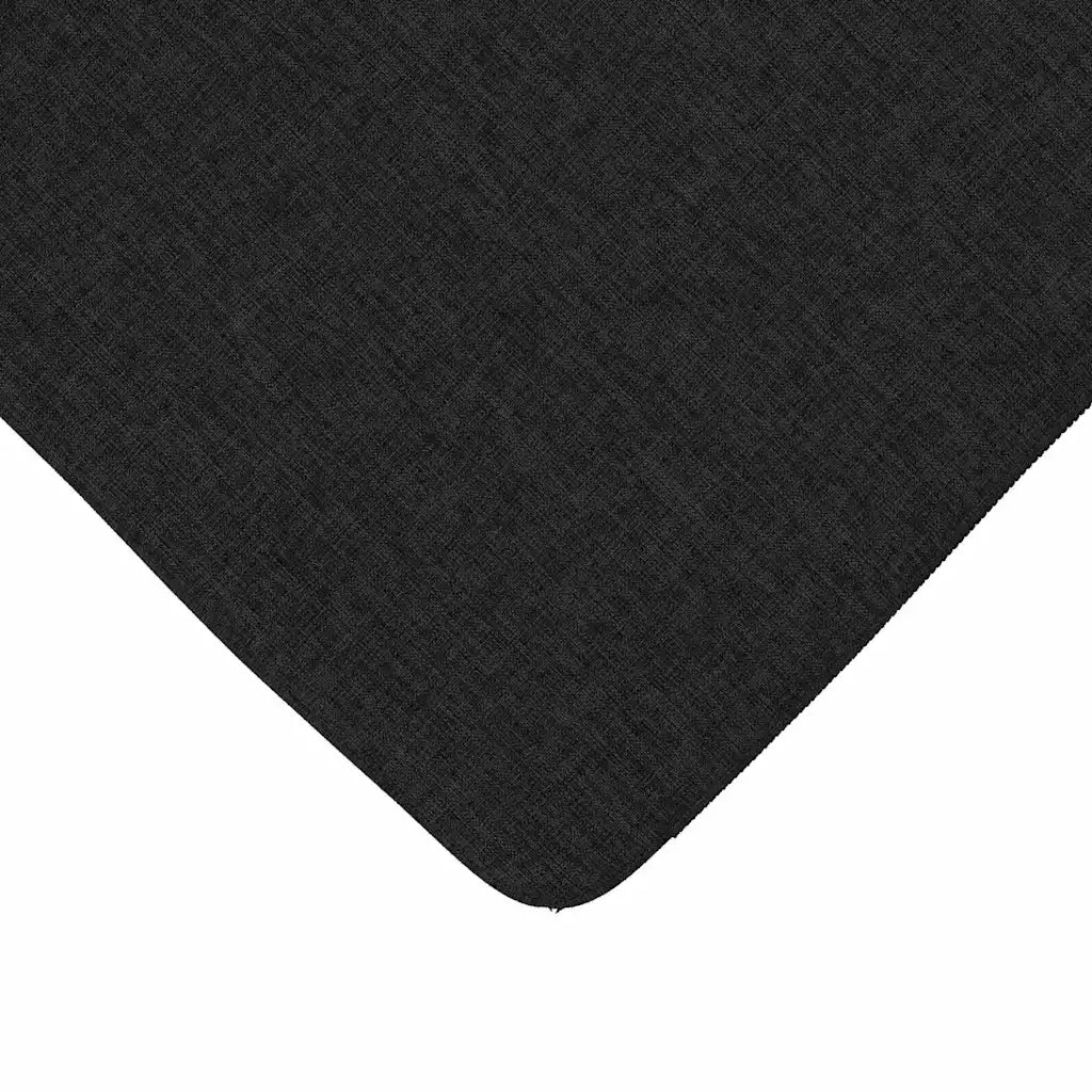 Cuscini per Seduta 4 pcs Nero 40 x 40 x 3 cm Tessuto 42015191