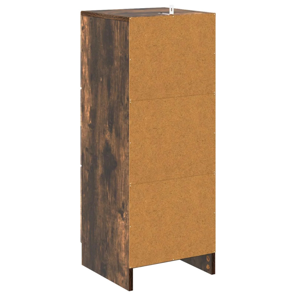 Mobile con Cassetti Rovere Fumo 33 x 34,5 x 87 cm