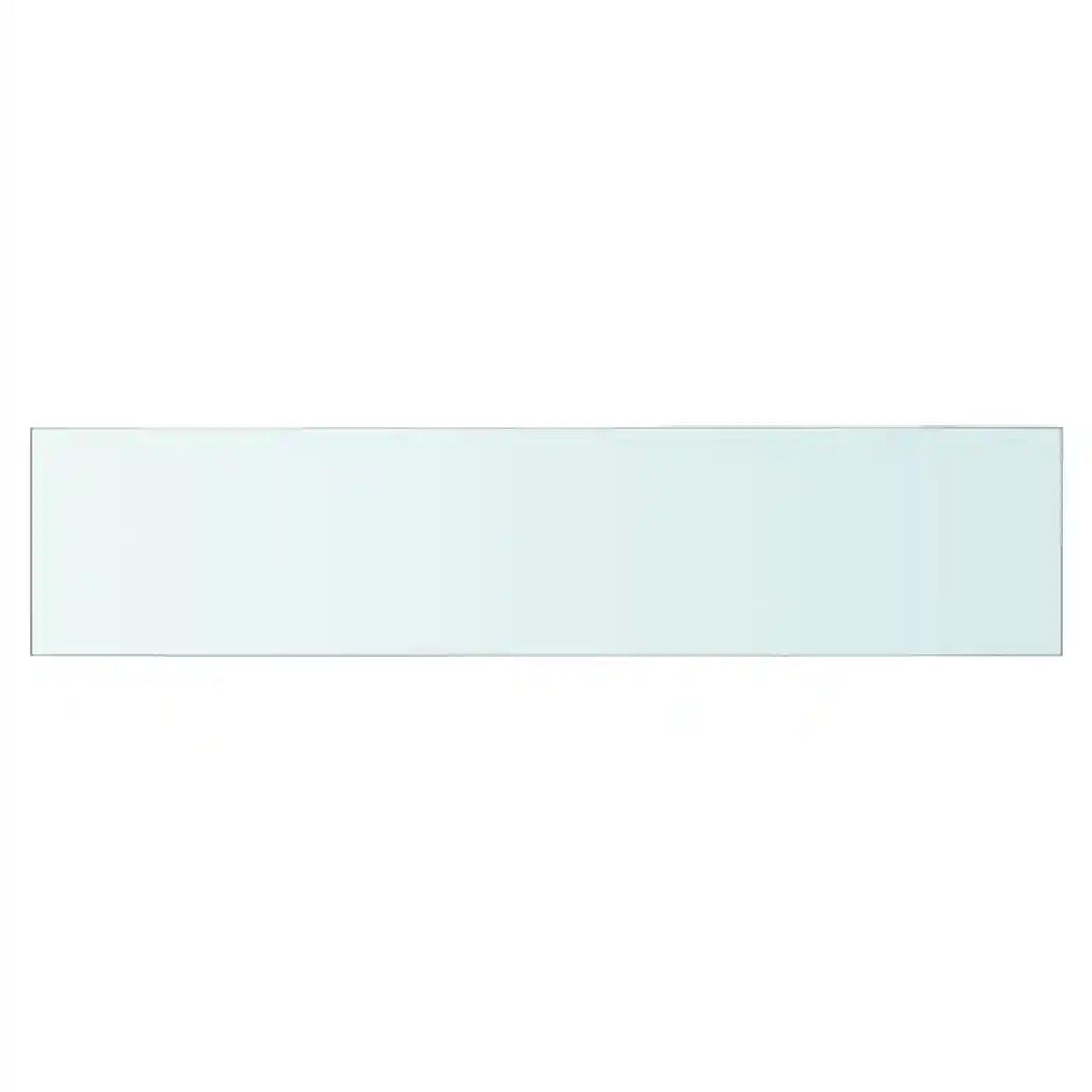 2 pz Mensole | Ripiano | Scaffale in Vetro Trasparente 60x12 cm
