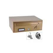 Casellario Oriz 1P Acc Bronzato