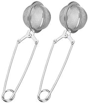 Tea Infuser in Acciaio Inossidabile - Costruzione Fine - Filtrante - Pratico - Balanciere di Erbe e Spezie