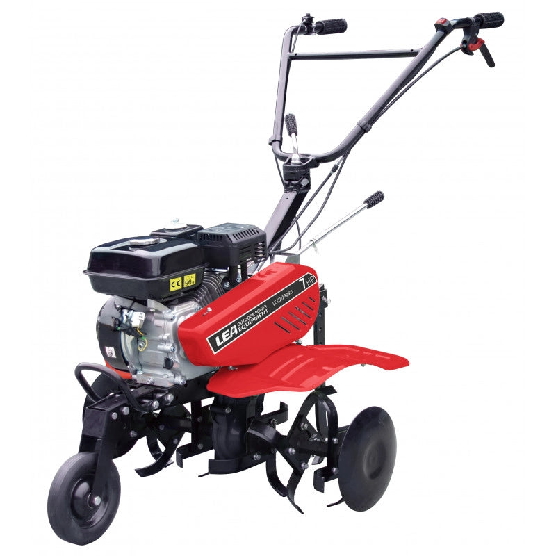 Motozappa a scoppio 212?cc OHV  larghezza lavoro 80/88?cm, profondità 32?cm, 2 marce avanti + retromarcia  Dunsch