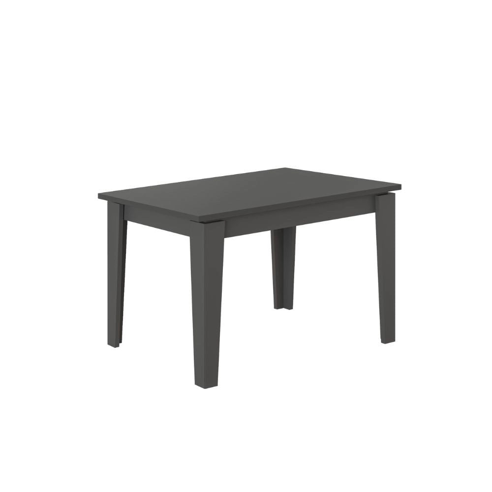 Tavolo allungabile Megaron 120x80 cm colore antracite