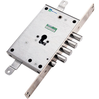 SERRATURA METALLO INFILARE 85771 MOTTURA  F.SAGOM M2 TRIPL+SCR IP.MM 28 E.MM 63 SX