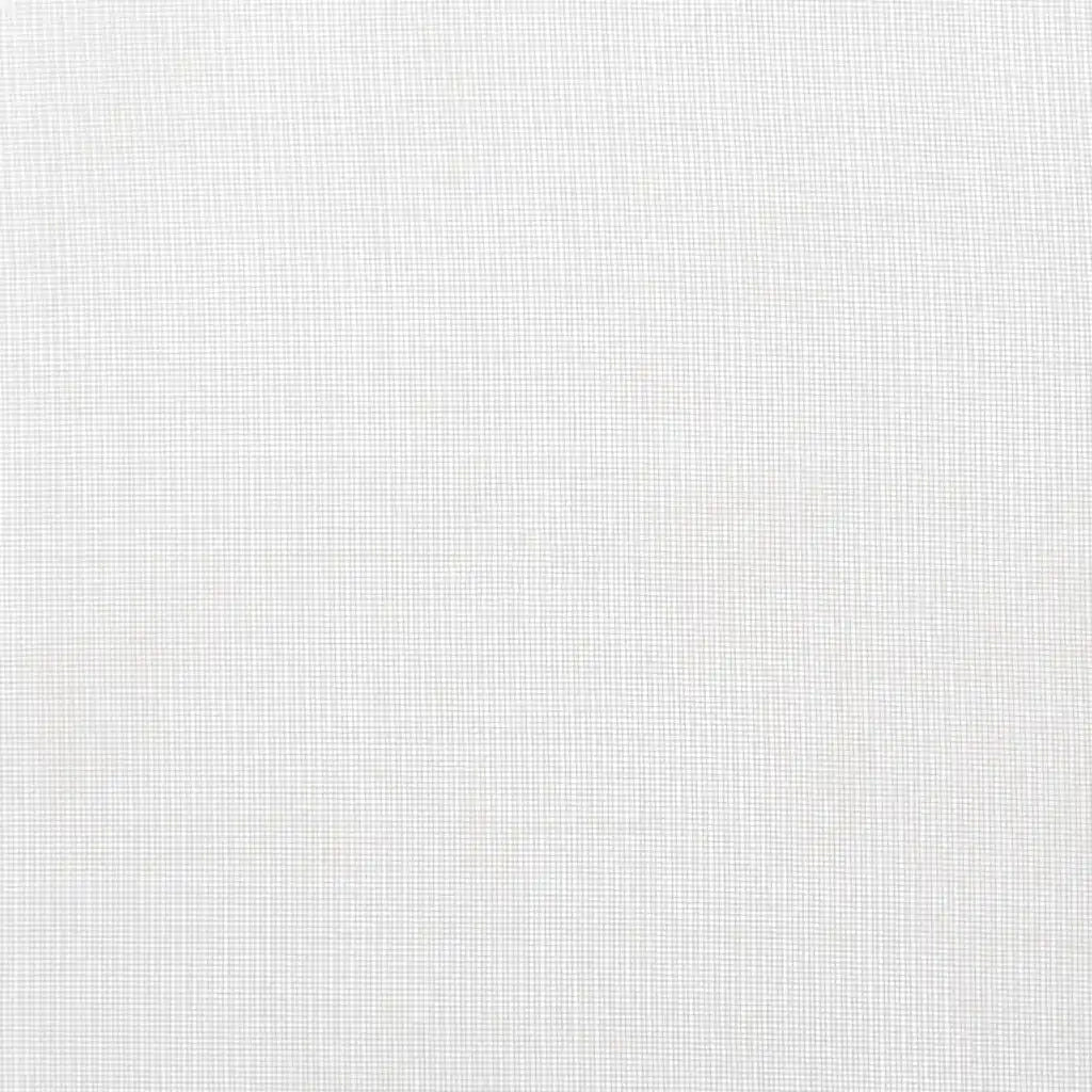 Tende in Voile con Occhielli 2 pz Bianco 4102152