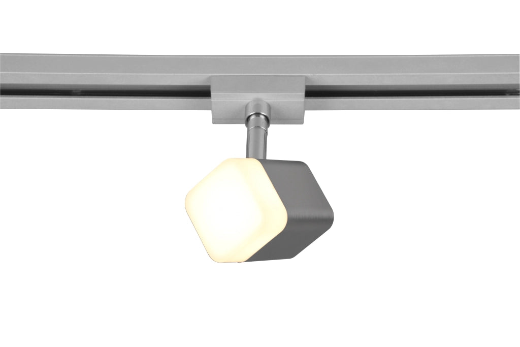 Faretto da Interno a led in Metallo Nickel Opaco