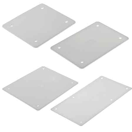 COPERCHIO PER CASSETTA DI DERIVAZIONE 107x107 mm