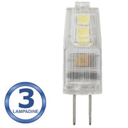 Trade Shop - 3 Lampadine Led G4 Ac/dc12v 1.5w 150lm Luce 3000k 4000k 6500k Spardc-g4-1.5w-001 -