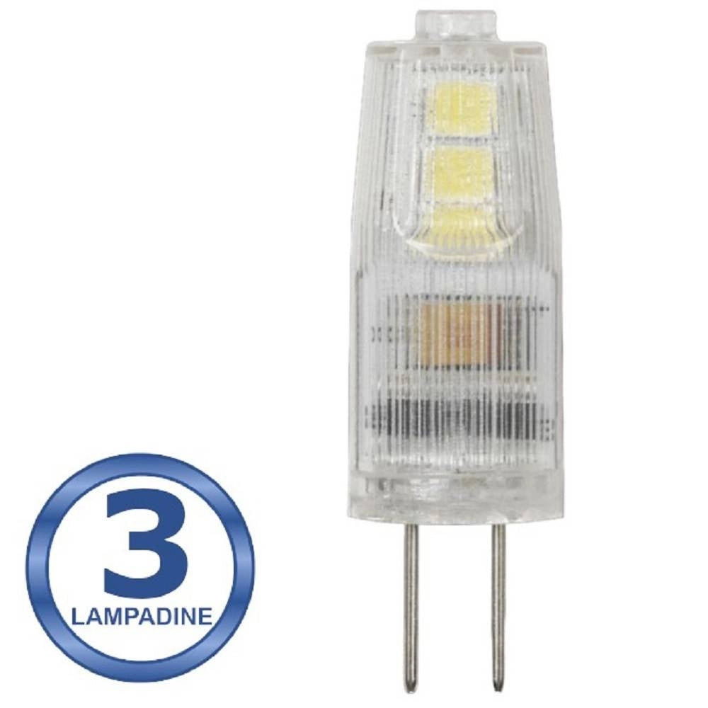Trade Shop - 3 Lampadine Led G4 Ac/dc12v 1.5w 150lm Luce 3000k 4000k 6500k Spardc-g4-1.5w-001 -