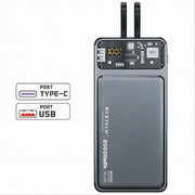 Trade Shop - Power Bank Portatile Caricabatteria 20000mah Super Charge Pd Type-c Usb Pa-tm017 -