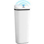 Cestino da Cucina Automatico ¨C zephmum ¨C Bianco Acciaio Inox 50 L