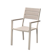SET di DUE SEDIE CON BRACCIOLI TORTORA, FINITURA EFFETTO LEGNO, CASACOLLECTION