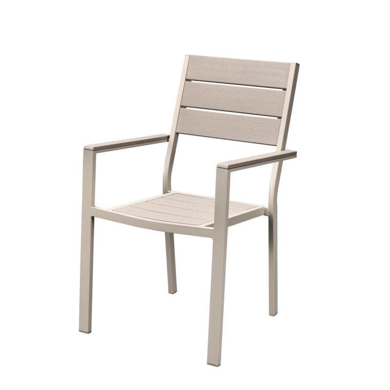 SET di DUE SEDIE CON BRACCIOLI TORTORA, FINITURA EFFETTO LEGNO, CASACOLLECTION