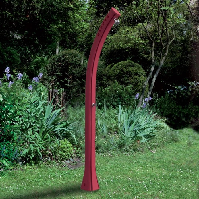 Doccia solare da giardino HAPPY FIVE 28 LITRI, in polietilene - Doccia Solare Da Giardino Happy Five 28 Litri, In Polietilene Doccia Solare Da Giardino Happy Five 28 Litri, In Polietilene Colore Rosso