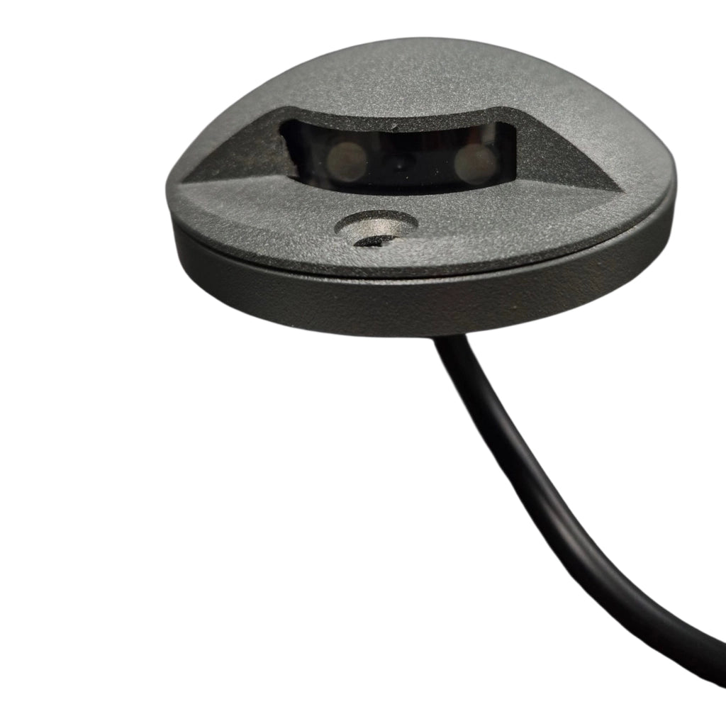 Faretto LED Calpestabile da Esterno Radente 4W 320lm 12V IP65 Biemissione Luce Naturale 4000K Grigio