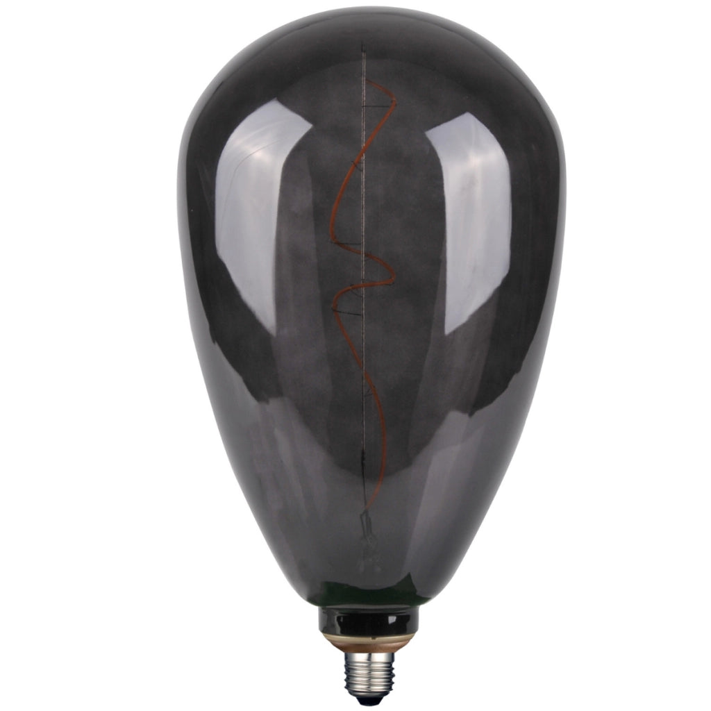 Lampadina LED Filament S173 fumé E27 4W 50lm Polux