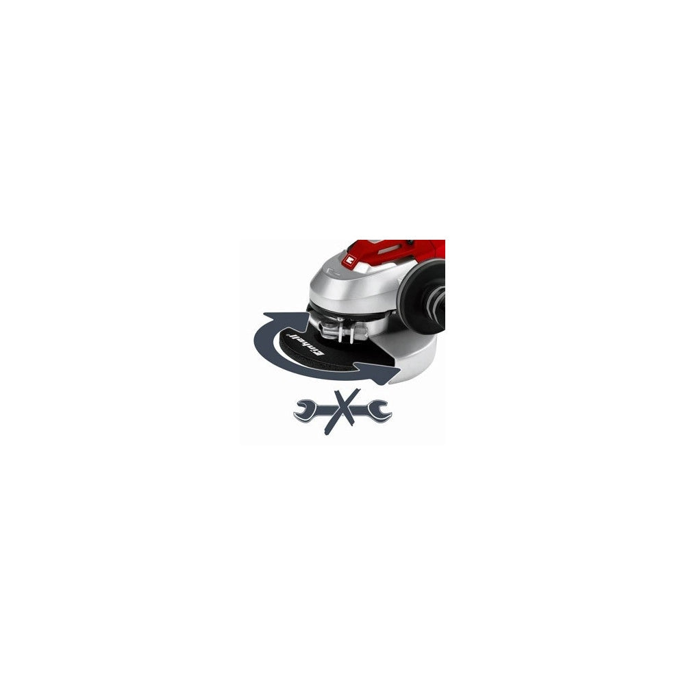 Trade Shop - Smerigliatrice Angolare Einhell Te-ag 125 Ce Potenza 1100 W Disco 125 Mm Diam. -