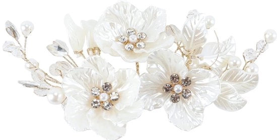 Accessori per capelli per la sposa - Spille per capelli leggere - Accessori per capelli per la sposa - Accessori per capelli per il matrimonio - Adattabile - Duraturo - Design decorativo - Accessori per capelli
