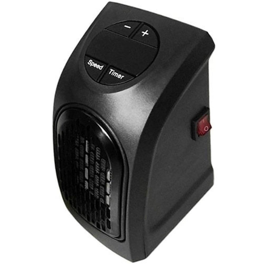 Trade Shop - Stufa Elettrica Portatile A Basso Consumo 350w Gradi Regolabili Per Casa Ufficio -